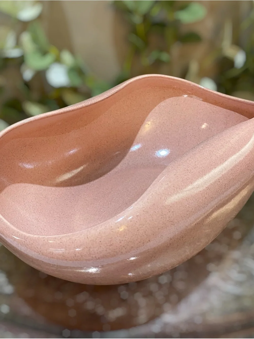 Vintage Russel Wright Large 11” Steubenville Pink Corel American Modern Bowl